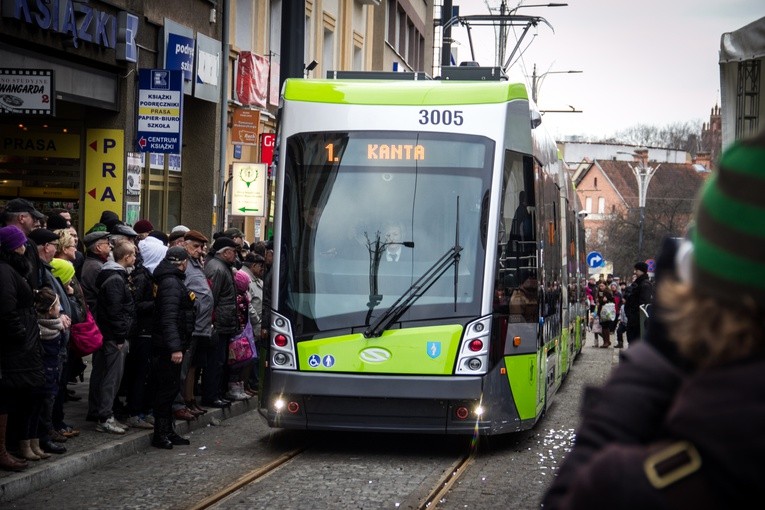 Tramwaje znowu w Olsztynie