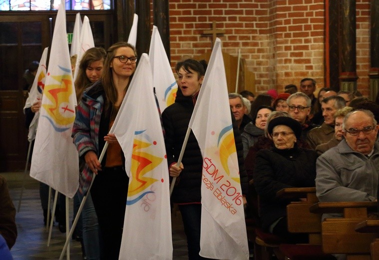 Peregrynacja symboli ŚDM - Morąg