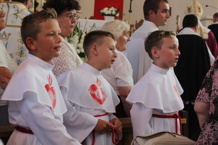 Zawidz. Nawiedzenie w parafii św. Marcina