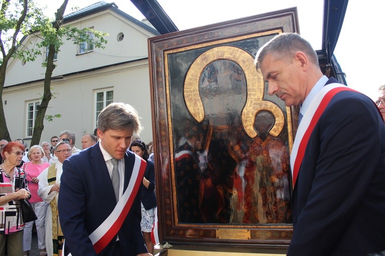 Płock. Nawiedzenie w parafii św. Maksymiliana Kolbego. 1