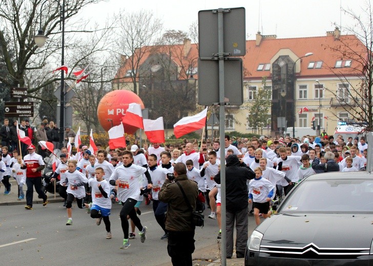Bieg niepodległości w Płocku