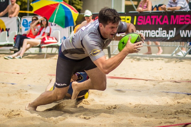 Rugby plażowe w Olsztynie