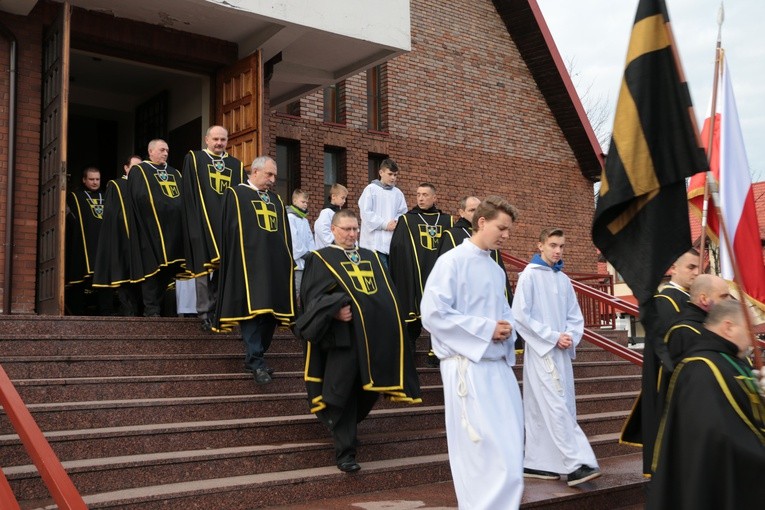 Rycerze Jana Pawła II w Modlinie