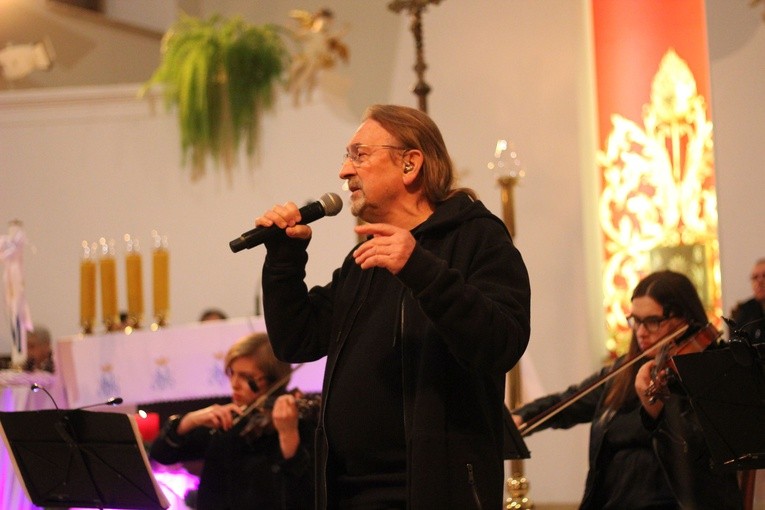 Marek Piekarczyk w Skępem.