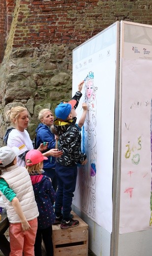 Piknik edukacyjny na malborskim zamku