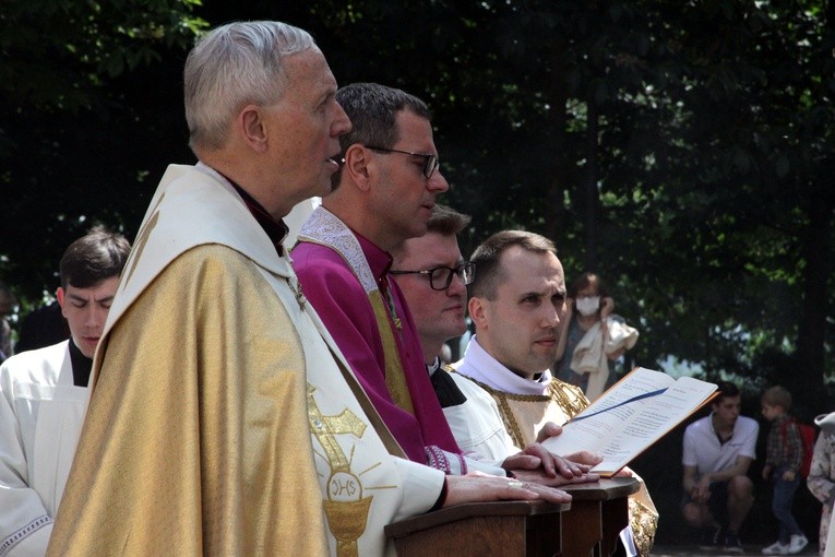 Płock. Obchody Bożego Ciała