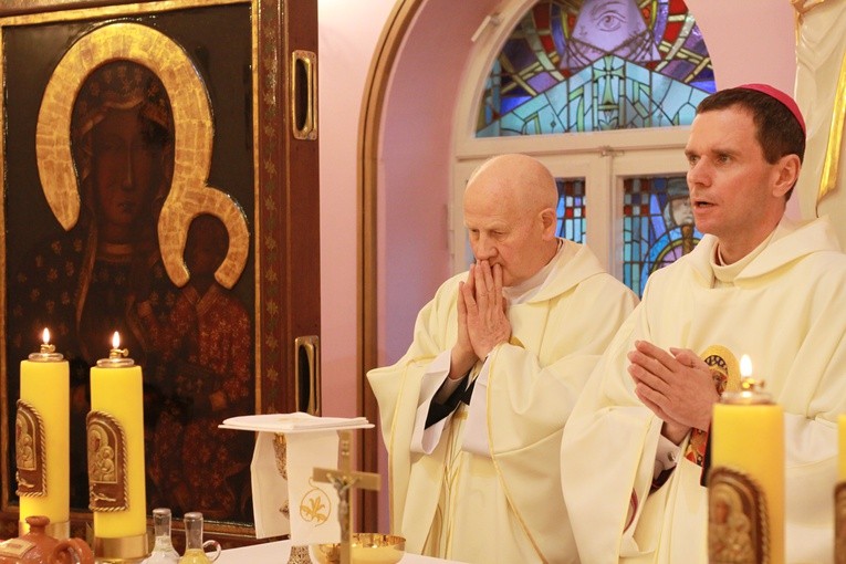 Płock. Nawiedzenie w Domu Księży Emerytów