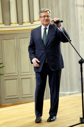 Prezydent Komorowski w Płocku