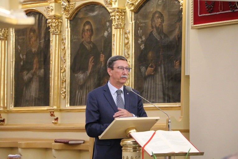 Czerwińsk n. Wisłą. Odsłonięcie tablicy upamiętniającej bł. ks. Józefa Kowalskiego