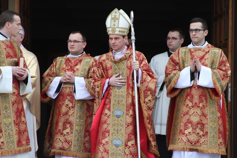 Diecezjalne spotkanie młodzieży w Niedzielę Palmową. 2