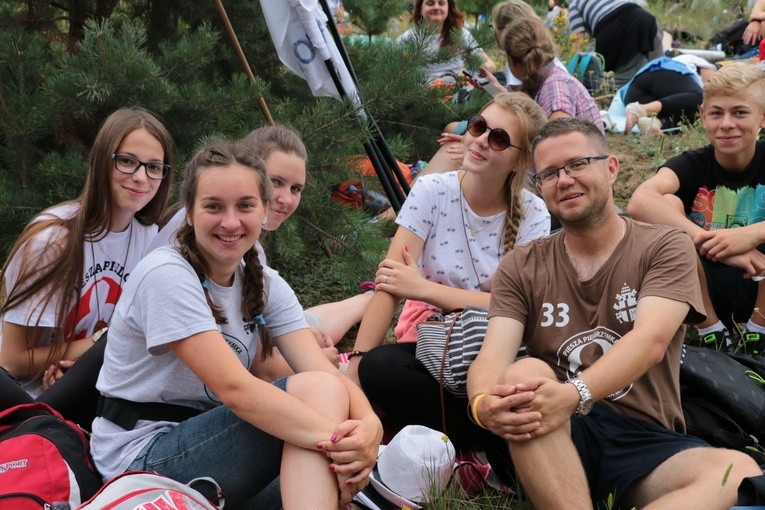 Pierwszy dzień pielgrzymki - przedpołudnie