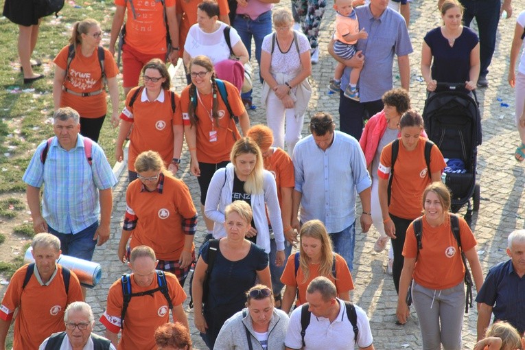 Pielgrzymka 2018. Wejście na Jasną Górę. cz.3