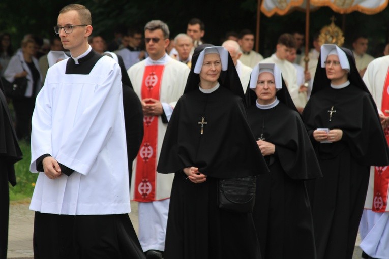 Płock. Boże Ciało w katedrze
