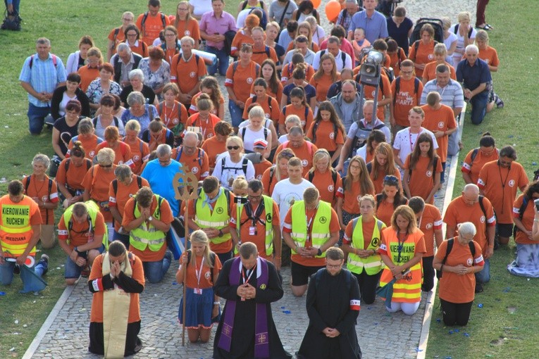 Pielgrzymka 2018. Wejście na Jasną Górę. cz.3