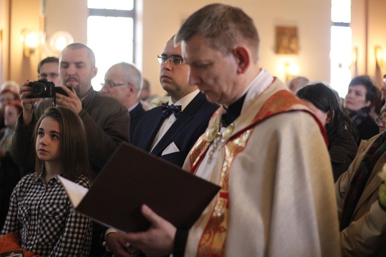 Płock. Nawiedzenie w parafii św. Krzyża