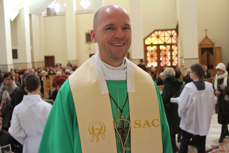 Misjonarz - ks. Adam Gałązka