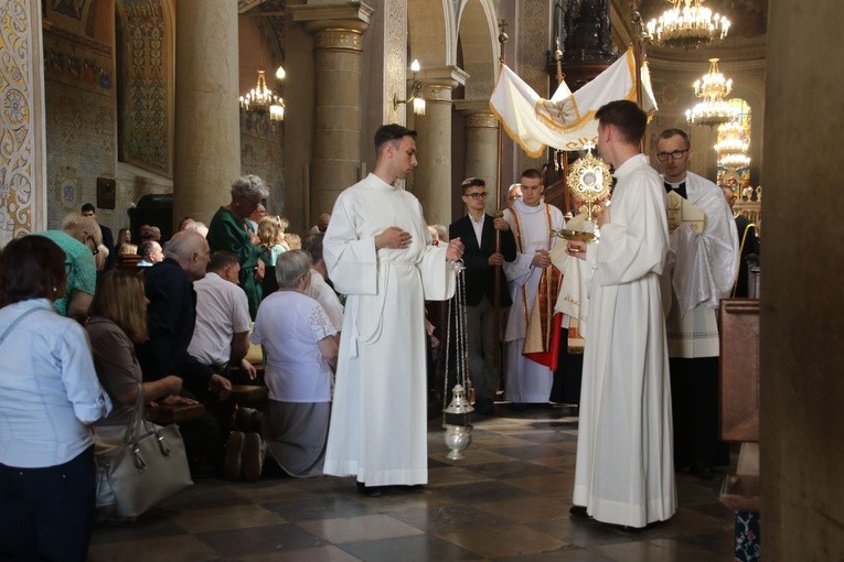 Płock. Procesja Bożego Ciała