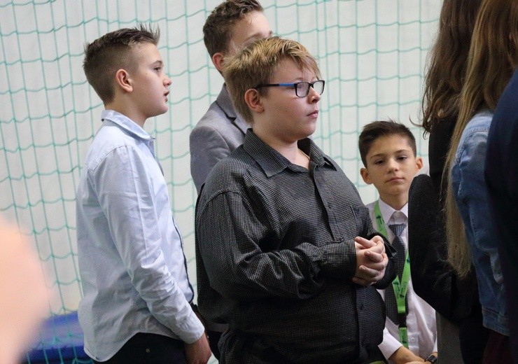 Poświęcenie budynków w ZS Katolickich w Malborku