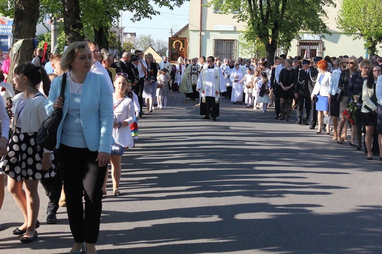Dobrzyń n. Wisłą. Nawiedzenie w parafii pw. Wniebowzięcia NMP