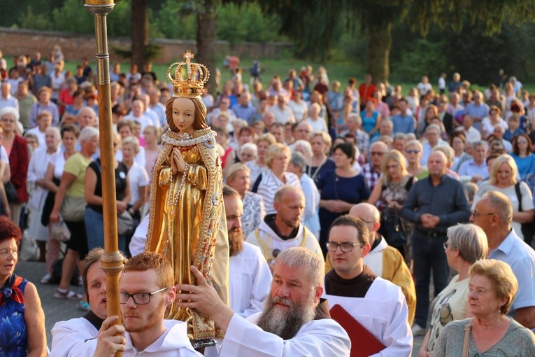 Pielgrzymi w Skępem