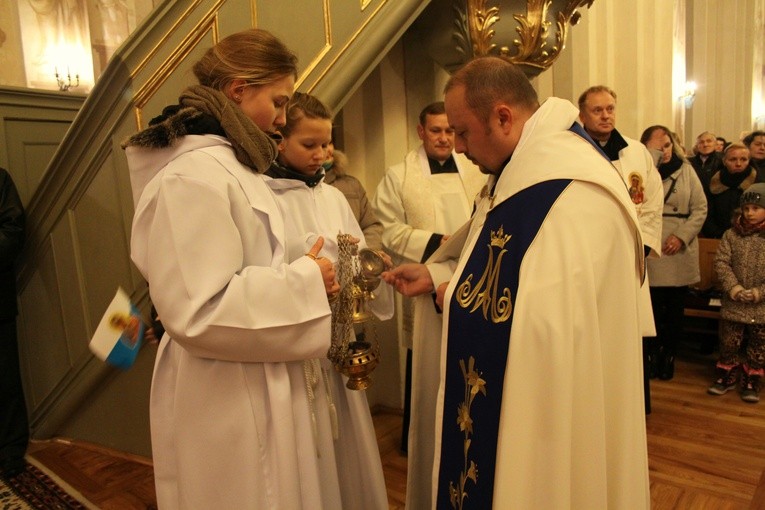 Strzegocin. Nawiedzenie w parafii Matki Bożej Szkaplerznej