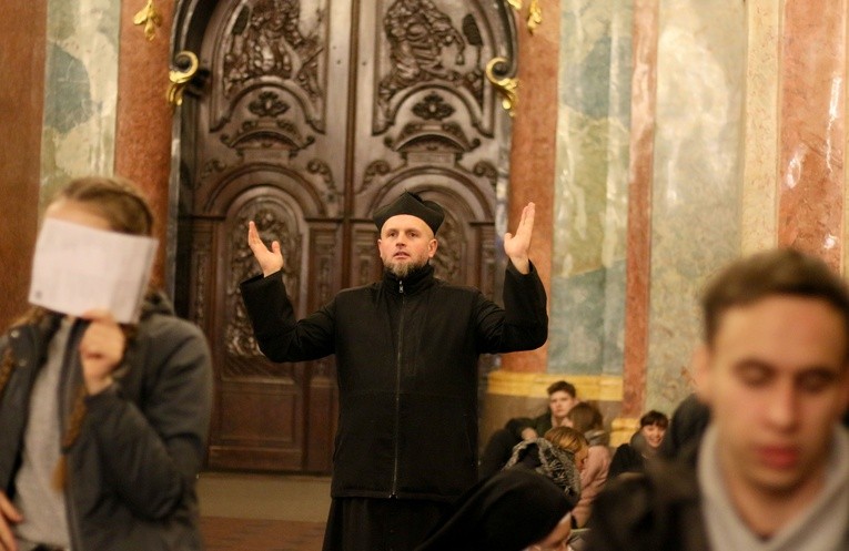 Czuwanie maturzystów