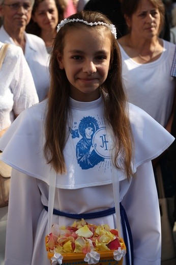 Płock. Nawiedzenie w parafii św. Maksymiliana Kolbego. 1