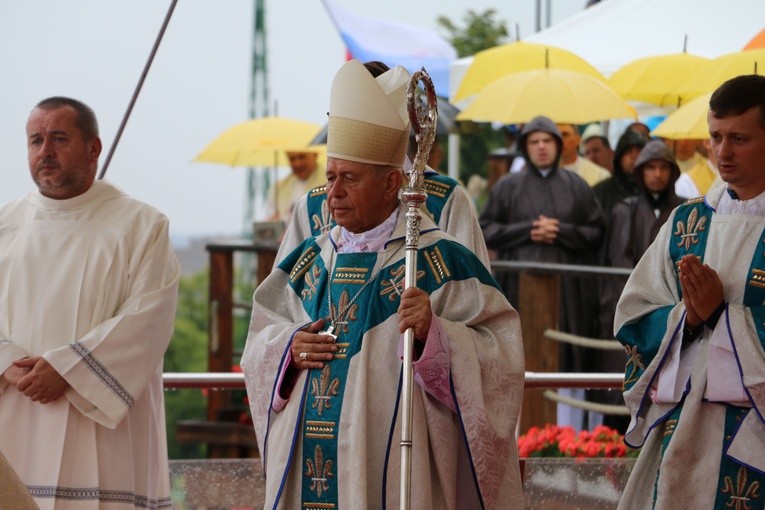 Pielgrzymka 2019. Msza św. na szczycie