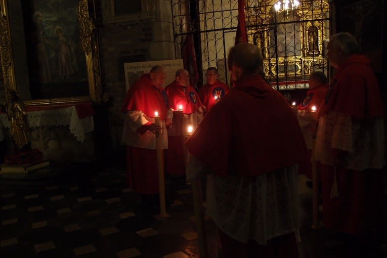 Poświęcenie ołtarza w kościele Bożego Ciała