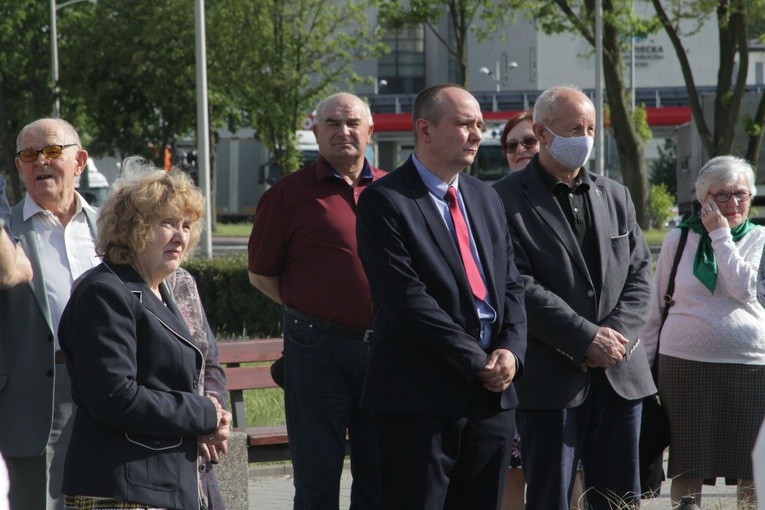 Płock. Modlitwa na pl. Celebry