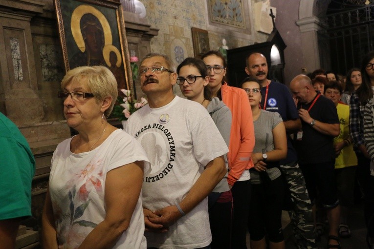 Początek pielgrzymki na Jasną Górę