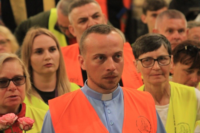 Pielgrzymka. W kaplicy Matki Bożej