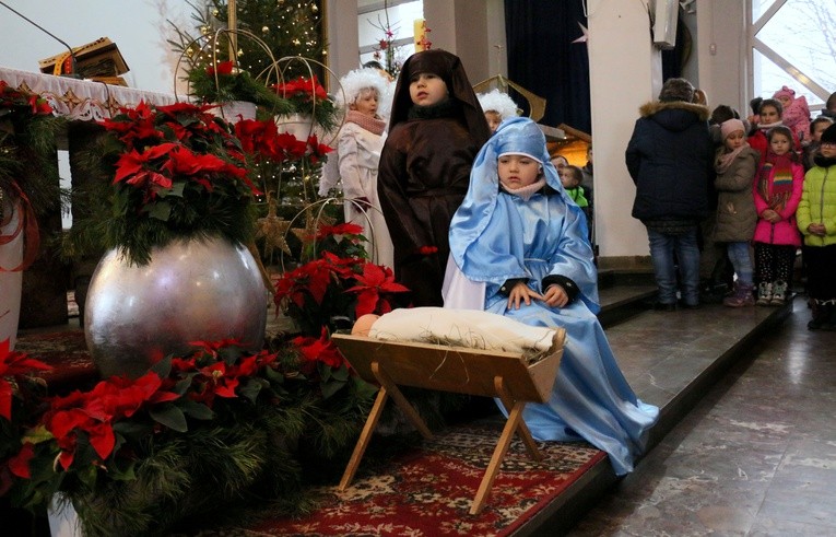 Jasełka w parafii Wszystkich Świętych