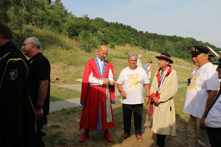 Dobrzyń nad Wisłą. Powitanie figury św. Jakuba