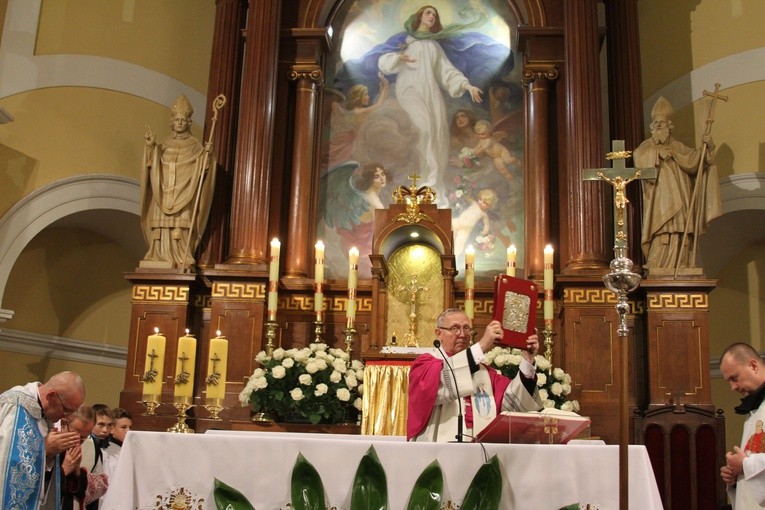 Opinogóra. Nawiedzenie w parafii św. Zygmunta