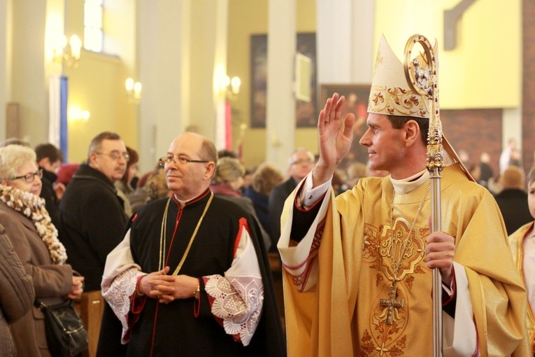 Prymicje bp. Mirosława Milewskiego