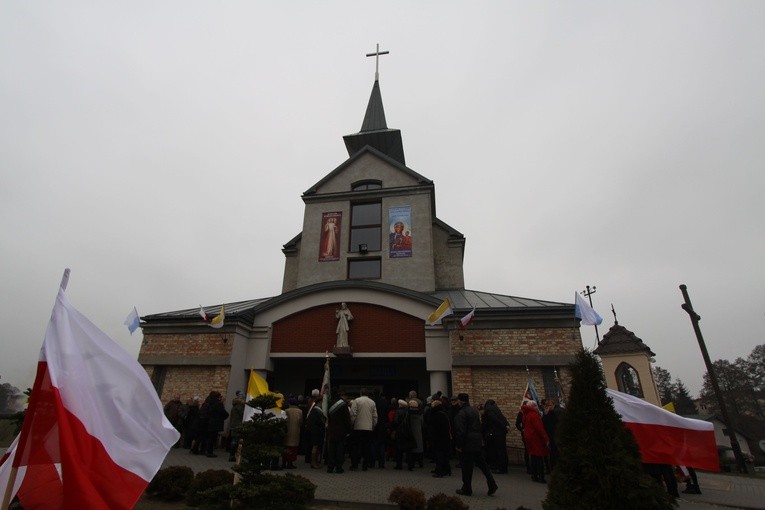 Skępe. Nawiedzenie w parafii pw. Miłosierdzia Bożego