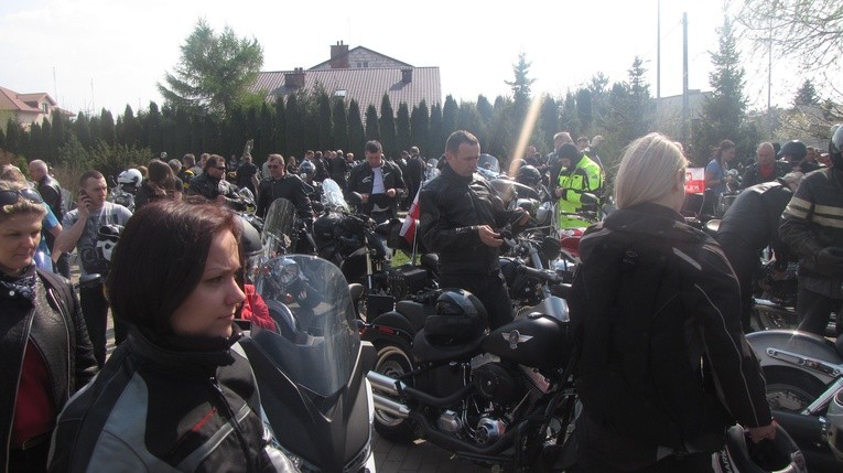 Zlot motocyklowy w Przasnyszu