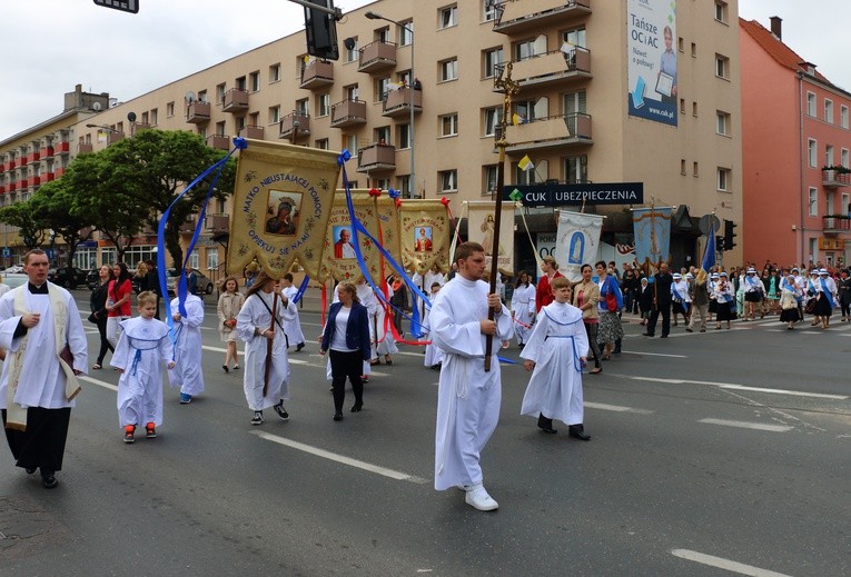 Procesja Bożego Ciała i Msza Święta w katedrze elbląskiej