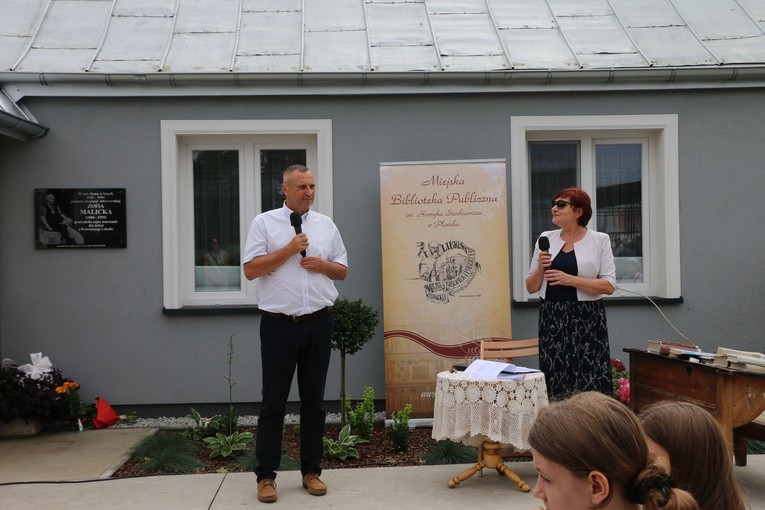Płońsk. Tablica Zofii Malickiej