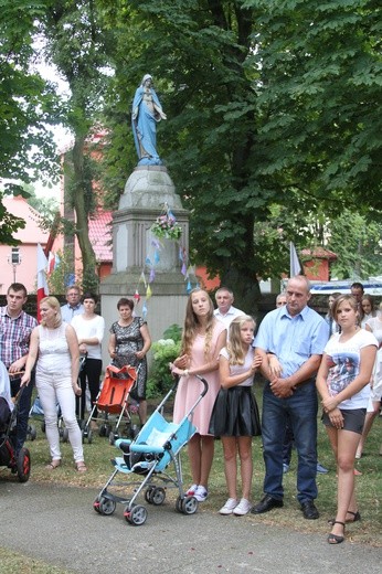 Zieluń. Nawiedzenie w parafii św. Jana Nepomucena