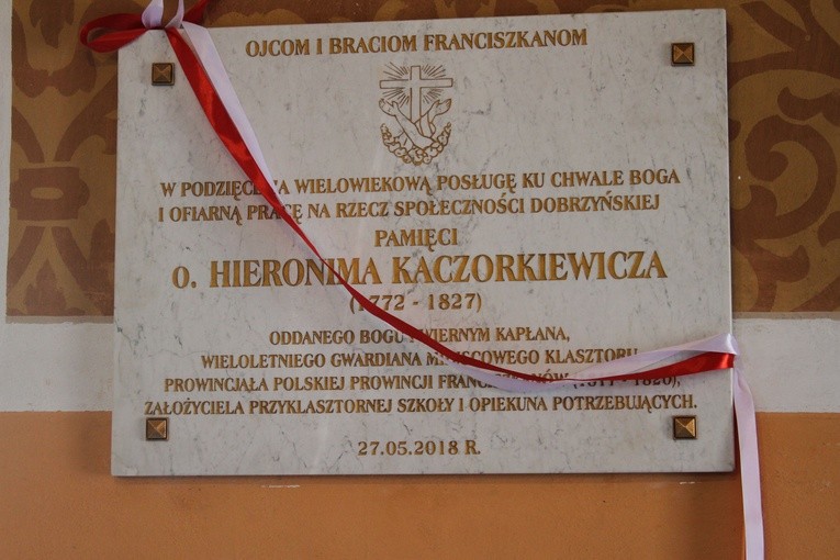 O franciszkanach w Dobrzyniu nad Wisłą