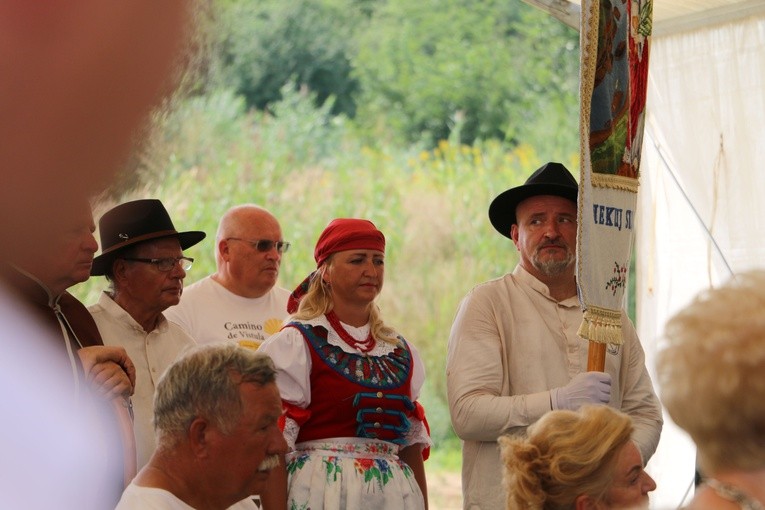 Dobrzyń nad Wisłą. Powitanie figury św. Jakuba