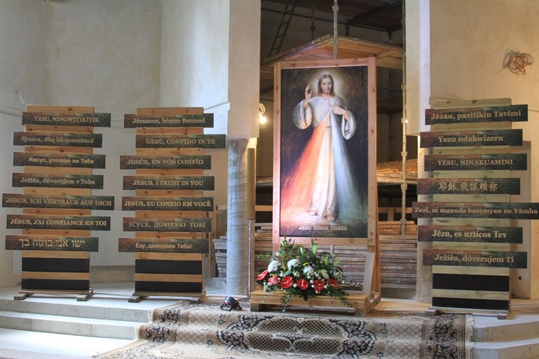 Płock. Spotkanie Ukraińców w sanktuarium