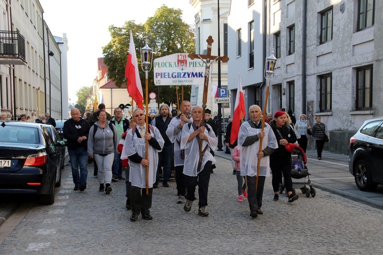 Płock. 170. pielgrzymka do Skępego - wyjście