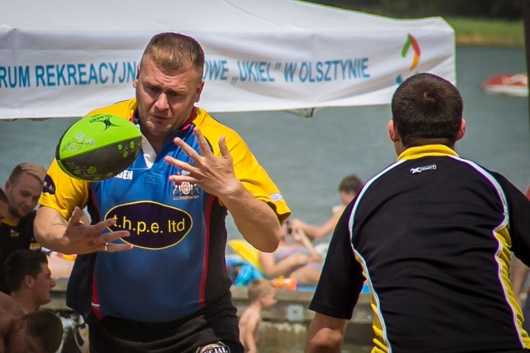 Rugby plażowe w Olsztynie