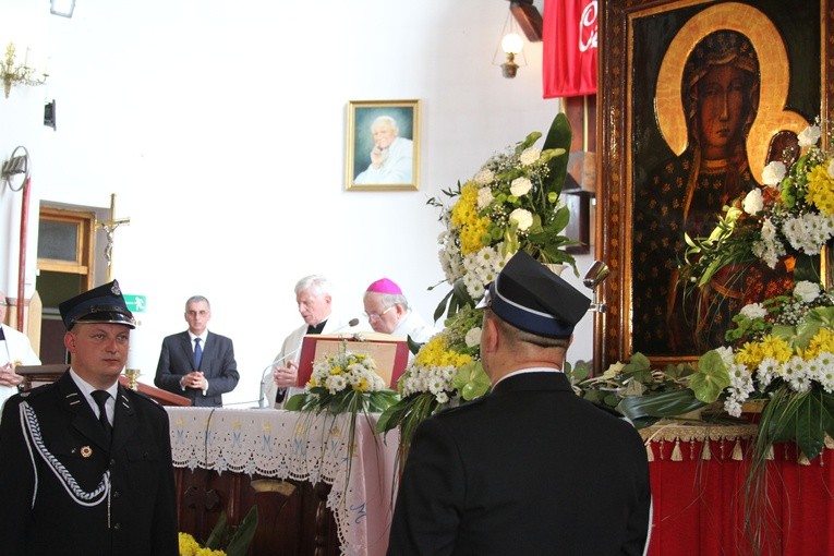 Korzeń - Łąck. Nawiedzenie w parafii św. Walentego