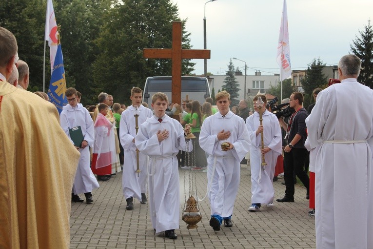 Znaki ŚDM w Rypinie