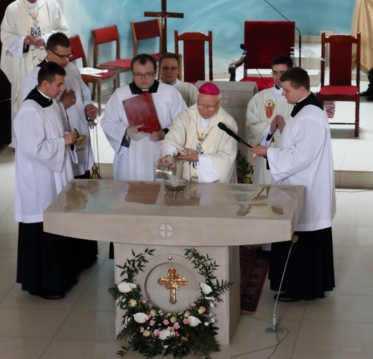 Poświęcenie kościoła Matki Bożej Fatimskiej i św. Jana Pawła II 