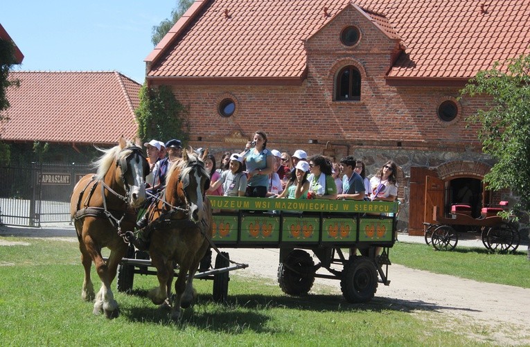 ŚDM. Pielgrzymi w skansenie